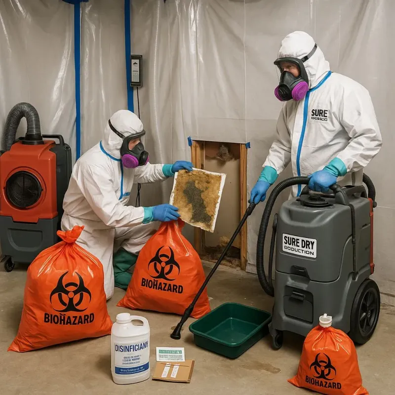 Contaminated Water Handling Protocols process in Walkertown, NC