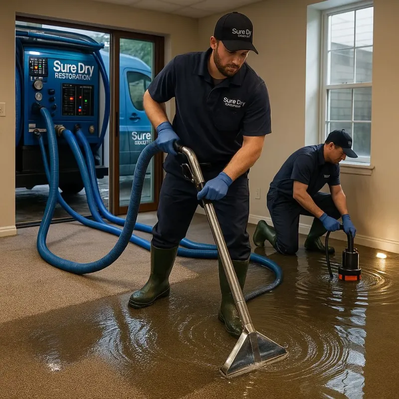 Water Extraction and Removal process in Walkertown, NC